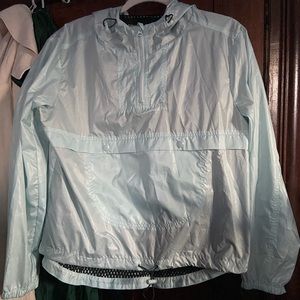 Baby Blue Quarter-zip Windbreaker (S)